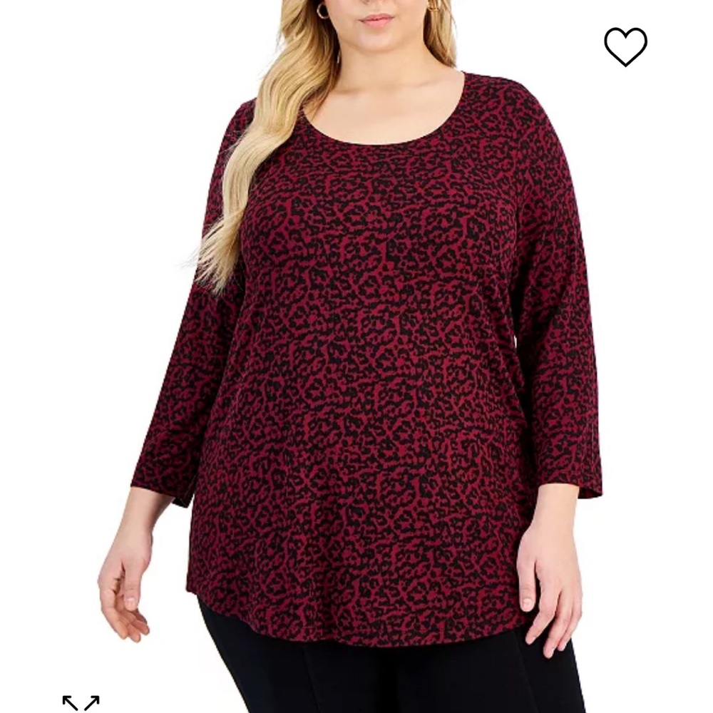 BURGUNDY BLOUSE SIZE X2 MY COLLECTION